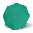 Knirps T.200 Medium Duomatic Mint - dámský plně-automatický deštník, otevřený