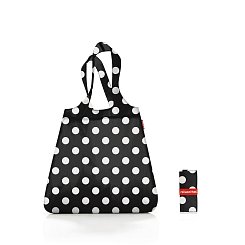 Reisenthel Mini Maxi Shopper Dots White - skládací nákupní taška
