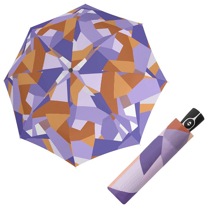 Doppler Magic Fiber Bold Blue - dámský plně-automatický deštník