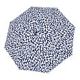 Doppler Magic Fiber LEAVES - dámský plně automatický deštník, modrý