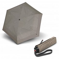  Knirps TS.010 Slim Small Bolero Taupe - dámský skládací mini deštník