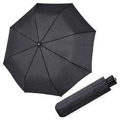 Doppler Mini Fiber - pánsky skládací dáždnik káro