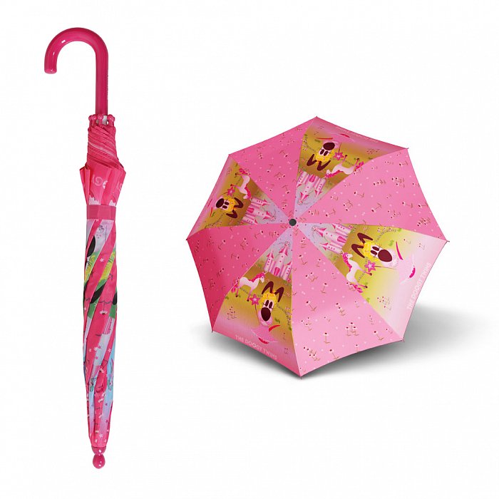 Doppler Doogy Princess - růžový dětský deštník
