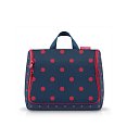 Kosmetická taštička Reisenthel Toiletbag XL Mixed Dots Red