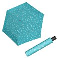 Doppler Zero Magic MINIMALY - dámský plně automatický deštník, tyrkysový
