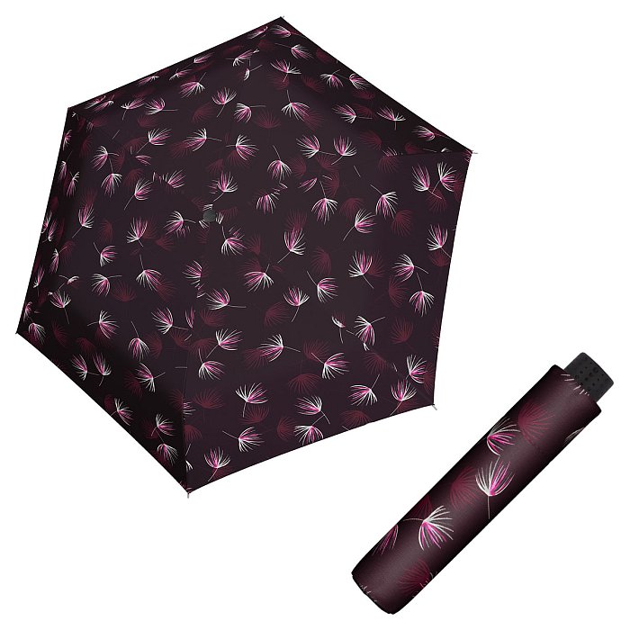 Doppler Havanna Fiber DESIRE - dámský ultralehký mini deštník, vínová