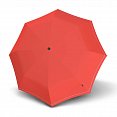 Knirps T.200 Medium Duomatic Coral - dámský plně-automatický deštník, otevřený