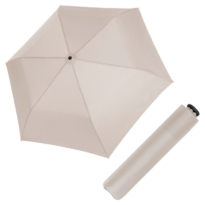 Doppler Zero99 - dámský skládací deštník, béžová
