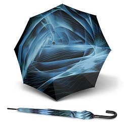 Knirps T.760 Stick Automatic Aura Sea - elegantný palicový vystreľovací dáždnik 