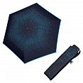 Doppler Mini Slim Carbonsteel PASSION - dámský plochý skládací deštník, modrý