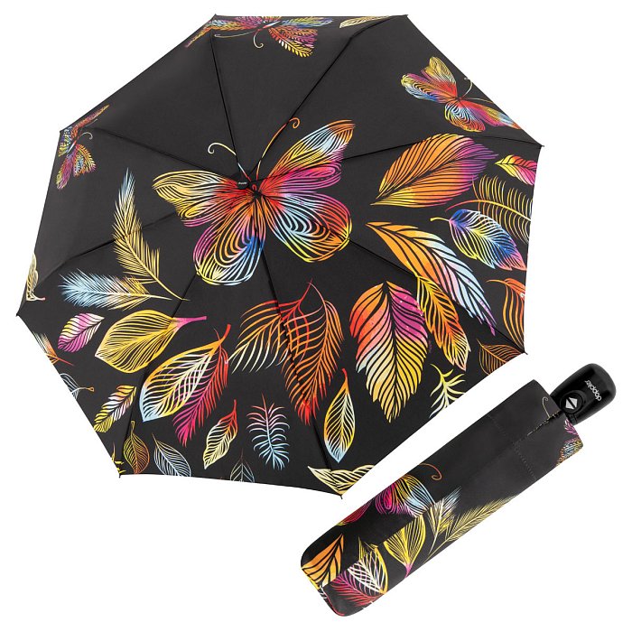 Doppler Magic Fiber Colourfly - dámský plně-automatický deštník