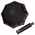 Doppler Magic Fiber AFTERGLOW - dámský skládací plně-automatický deštník, černý