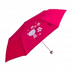 Doppler Kid's Mini Light Kitty - růžový dětský deštník