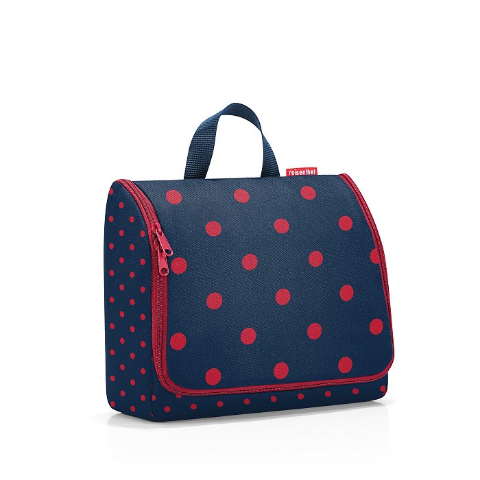 Kosmetická taštička Reisenthel Toiletbag XL Mixed Dots Red