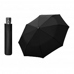 Doppler Magic Fiber čierny - dámsky / pánsky plne-automatický dáždnik