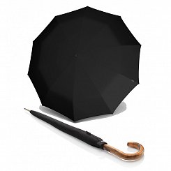 Knirps S.770 Long Automatic Black - pánský holový deštník