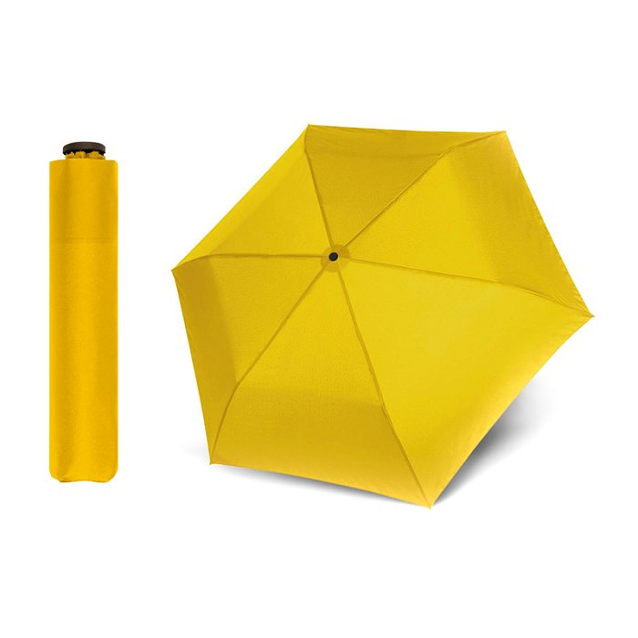 Doppler Zero99 Sun - dámský ultralehký mini deštník s UV ochranou žlutá